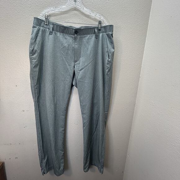 Under Armour Match Play Golf Pants Mens 40x32 Gray Loose Fit Performance - Picture 1 of 7